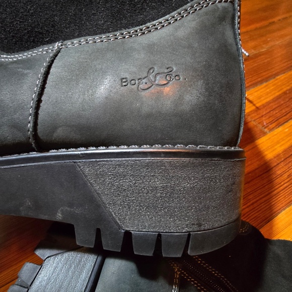 Bos & Co Suede, wool and leather Goose Prima lining size 39 warm boots - Picture 4 of 9
